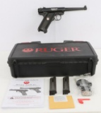 RUGER MARK IV SEMI AUTO .22 LR PISTOL IN BOX