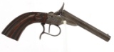 22 CAL BELGIAN FLOBERTY STYLE SINGLE SHOT PISTOL