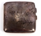 WWI NAMED BRITISH PRESENTATION CIGARETTE CASE