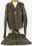 WWII GERMAN REICH SS TUNIC & TROUSERS NAMED