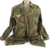 WWII GERMAN LUFTWAFFE FIELD DIVISION CAMO COAT