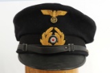 WWII GERMAN THIRD REICH KRIEGSMARINE VISOR