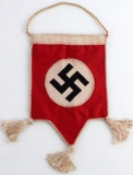 WWII GERMAN THIRD REICH NSDAP TABLE TOP BANNER