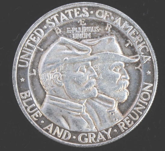 US CIVIL WAR 75 ANIVERSARY GETTYSBURG REUNION COIN