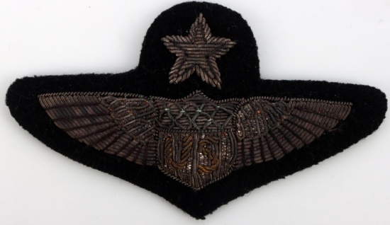 WWII US AIR FORCE AVIATOR PILOT'S WING