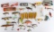 30 VINTAGE FISHING LURES SOME BOXED & 10 PREFORMS