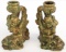 ANTONIO PANDIANI MILANO GARGOYLE CANDLESTICKS