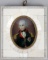 19TH CENTURY HORATIO NELSON PORTRAIT IN TUSK FRAME