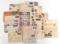 38 WWII ITALY FASCIST POSTAL MAIL STAMP COVERS