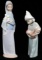 2 LLADRO SPAIN PORCELAIN FIGURINES