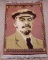 VINTAGE SOVIET LENIN TAPESTRY DECORATION