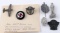 WWII GERMAN THIRD REICH TINNIES AND PARTY BADGE