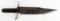 CIVIL WAR CONFEDERATE STATES BOWIE KNIFE