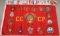 COLD WAR CCCP USSR SOVIET POSTCARDS & FLAG