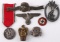 WWII GERMAN THIRD REICH DAGGER POMMEL SS BADGE