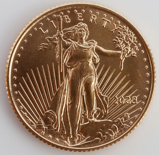 1/10TH OZ AMERICAN EAGLE GOLD COIN