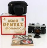 ASAHI PENTAX SPOTMATIC TOKYO JAPAN 35MM CAMERA