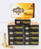 200 ROUNDS OF ARMSCOR 223 REM 55GR FMJ AMMO