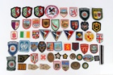 OVER 50 FOREIGN MILITARY PATCH LOT