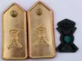 WWII ITALIAN DRESS INSIGNIA & EPAULLETES