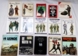 15 BOOKS ON WWII WAFFEN SS GERMAN & ENGLISH