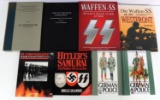 8 BOOKS ON WWII WAFFEN SS GERMAN POLICE LOT