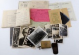 WWII GERMAN THIRD REICH PHOTO DOCUMENTS NEGATIVES