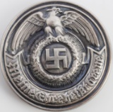 WWII GERMAN THIRD REICH SS OFFICER BELT BUCKLE