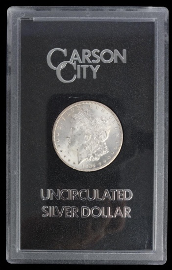 1884-CC CARSON CITY UNC SILVER DOLLAR COIN