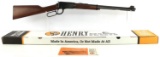 HENRY REPEATING LEVER CARBINE .22 WMR RIFLE