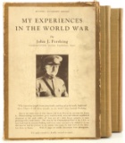JOHN PERSHING SIGNED EXPERIENCES IN THE WORLD WAR