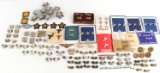 LARGE LOT OF MILITARY INSIGNIA GENERAL ADMIRAL