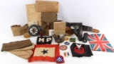 WWII COLLECTIBLES LOT HOLSTER HATS SWEETHEART