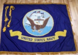 WWII US NAVY FLAG DISPLAY 4X5 FEET