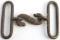 US CIVIL WAR SNAKE THREE PIECE BELT BUCKLE