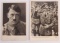 LOT OF 2 ADOLF HITLER AUTOGRAPHED POSTCARDS