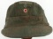 WWII GERMAN HERRINGBONE TWILL FIELD CAP
