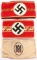 WWII GERMAN REICH NSDAP & RED CROSS ARMBANDS