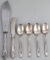 6 WWII GERMAN REICH LUFTWAFFE PILOT'S SILVERWARE
