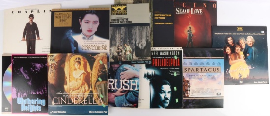 11 ASSORTED LASERDISC MOVIE LOT PACINO HANKS ETC