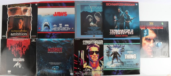 9 LASERDISC HORROR SCI-FI MOVIE LOT KING CARPENTER