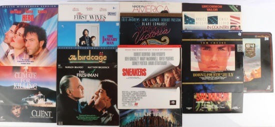 16 ASSORTED LASERDISC MOVIE LOT CRUISE SARANDON