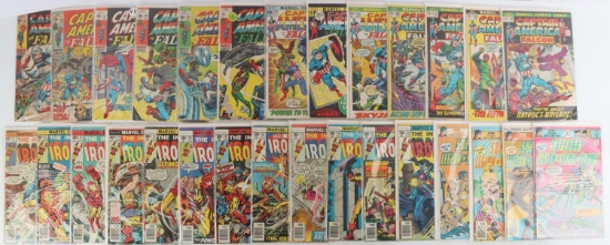 29 BRONZE MARVEL COMICS CAPTAIN AMERICA IRON MAN