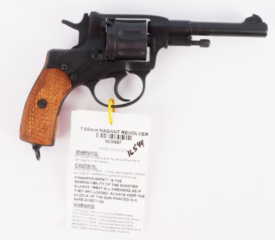 1938 SOVIET RUSSIAN TULA NAGANT M1895 REVOLVER