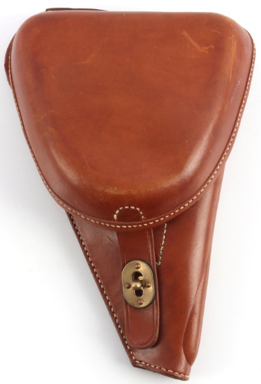 WWII JAPANESE EMPIRE LEATHER NAMBU HOLSTER