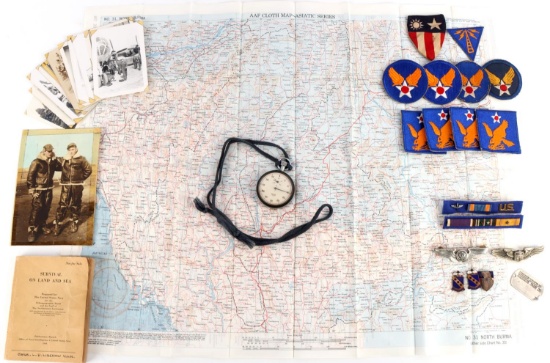 US 1946 AAF SOUTH BURMA PILOT ARCHIVE PHOTOS MORE