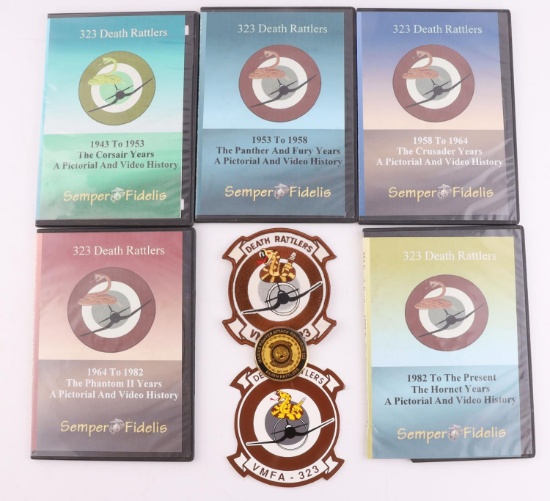 323 DEATH RATTLERS 1943-1982 VIDEO HISTORY & PATCH
