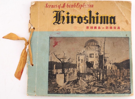 HIROSHIMA PHOTO BOOK FROM MEMORIAL MUSEUM 1950'S
