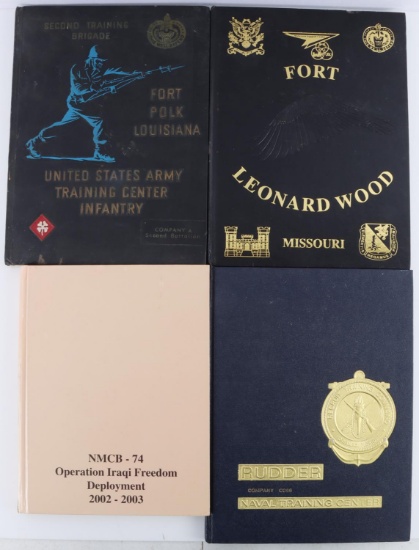 4 NTC ORLANDO SEABEE FT POLK FT LEONARD WOOD BOOKS