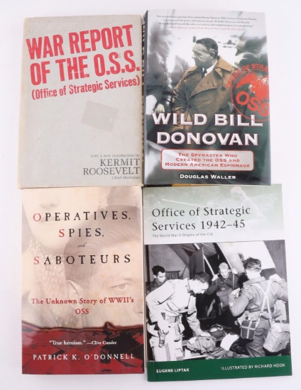 OSS BOOK LOT DONOVAN WWII ORIGINS KERMIT ROOSEVELT